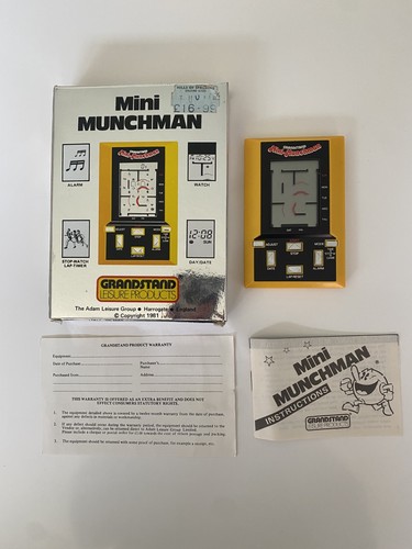 1981 mini munchman lcd - lcd, pocket