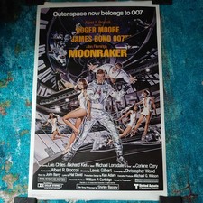 Moonraker Vintage Poster New