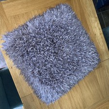 NEXT purple Mauve Cushions With Sparkle Strands 43 x 43 Lilac Purple