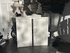 2 VTG PINE WHITE RAISED PANEL