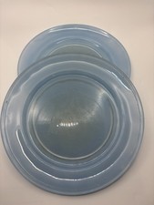 2x Vintage Pyrex Light Blue