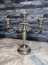 Vintage Ian Heath (Lanthe) Silver Plate English - 3 Cup Candleabra