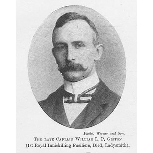 Boer war captain wlp gibton - boer,