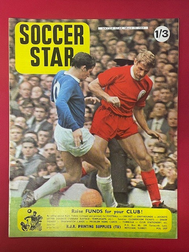 1968 soccer star - soccer, magazine