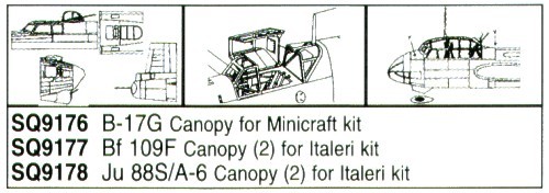 Squadron canopies sqs9177 - sqs9177, 1:72