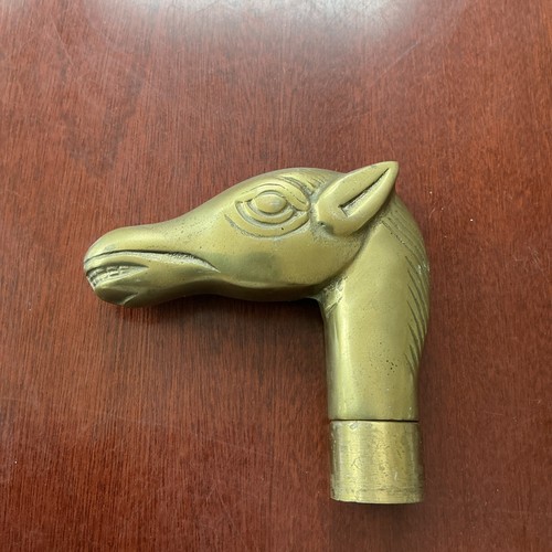Solid brass walking stick - walking,