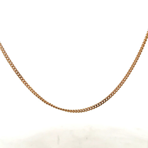 9ct yellow gold chain - , 12.7g