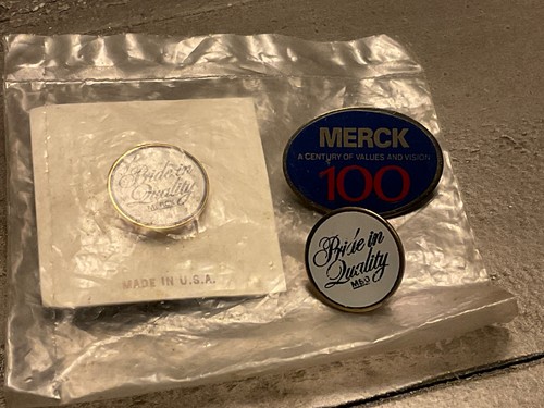 Lot merck msd - 3, lapel