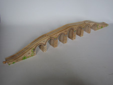 Wooden Viaduct Bridge Train