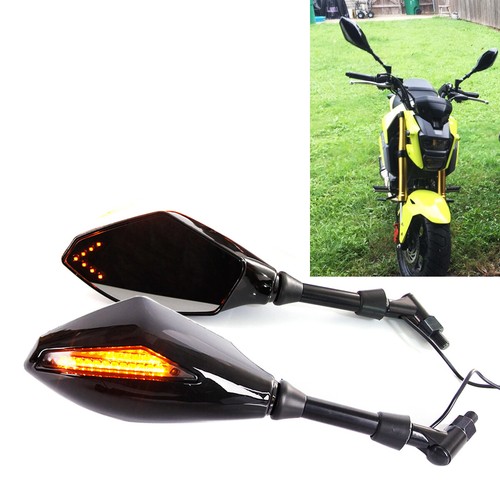 Motorcycle mirrors led - motorcycle,