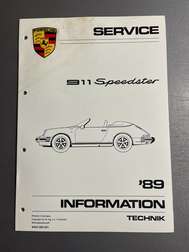 1989 porsche 911 speedster - 1989,