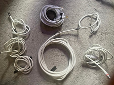 7x VARIOUS Virgin Media TV  Extension Coax Cable Lead TIVO Superhub Sky Q