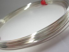 925 Sterling Silver Round Wire Soft- Gauges 18,19,20,21,22,24,26,28,30 per metre