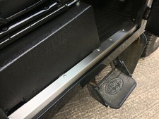 Stainless FRONT door carpet