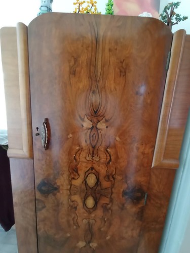 Vintage walnut solid wood - vintage,