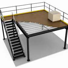 NEW MEZZANINE FLOORS SIZE 3m X