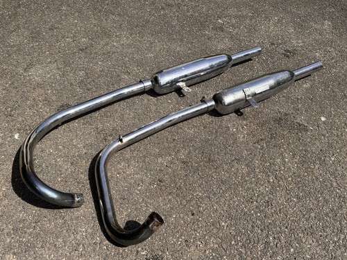Triumph 5ta exhaust system - triumph,