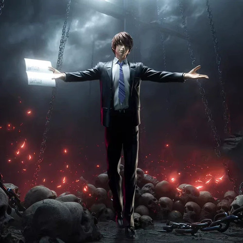 30cm anime death note standing - note,