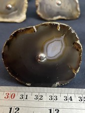 natural agate slice cabinet