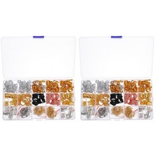 2 Boxes of Braided Hair Rings