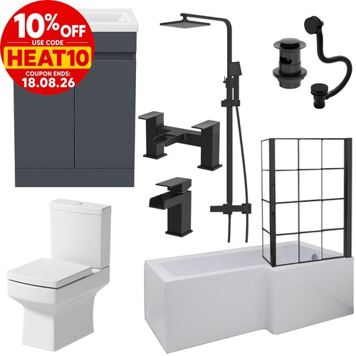 Complete bathroom suite - bathroom,