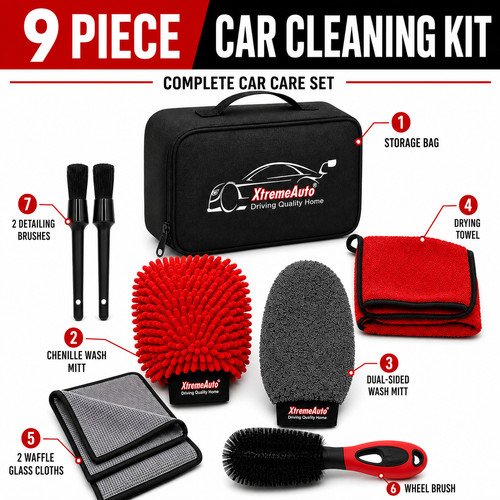 Car detailing kit cleaning - detailing,