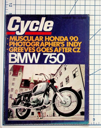 Cycle magazine november 1969 - cycle,