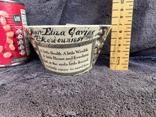 Extremely Rare 1857 J Jamieson & Co Bo`ness Scottish Porridge Motto Luggie Bowl