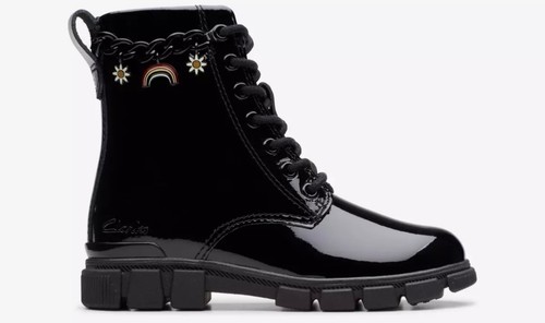 Clarks evyn charm black patent - clarks,