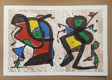 Joan Miro WOODCUT Original