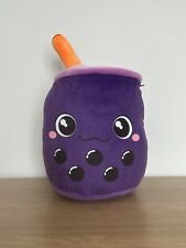 Squishmallow Bubble Tea Purple Plush Soft Toy 35cm New With Tags