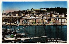 Old postcard Sete - Le Port et