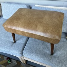 Mid Century Ottoman Footstool