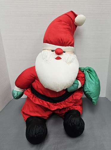 Vtg christmas plush nylon - vtg,