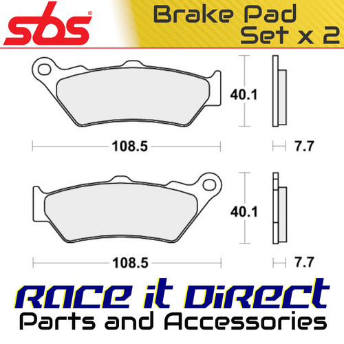Brake pads for - brake, moto