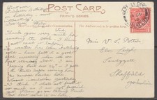 GB Hampshire KGV 1916 "HAZELEY