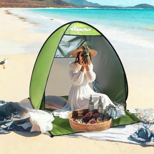 Pop beach tent resistant - up,