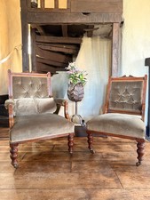 Pair of Antique Sage His &
