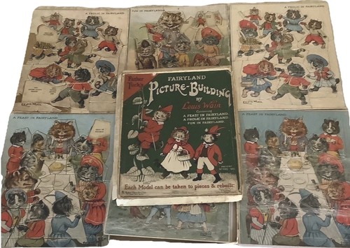 Louis wain jigsaws rare - louis,