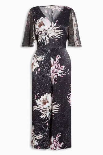New next floral culottes black - next,