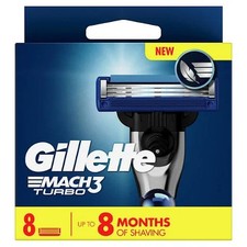 Gillette Mach 3 Turbo 8 Blades