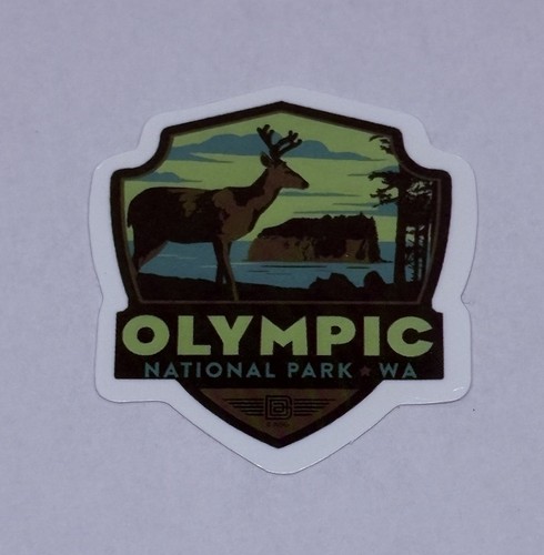 Olympic national park sticker - national,
