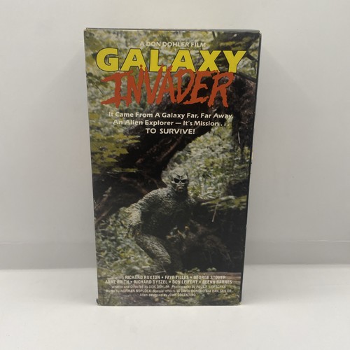 Galaxy invader vhs super rare - invader,