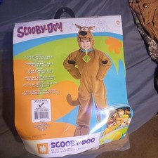 Halloween Express Kids' Deluxe Scooby Doo Jumpsuit Costume