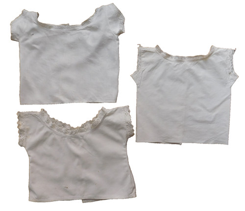 Vintage antique infant vests - vintage,