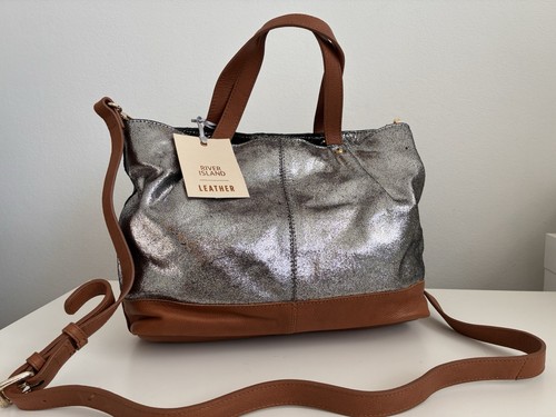River island leather - river,