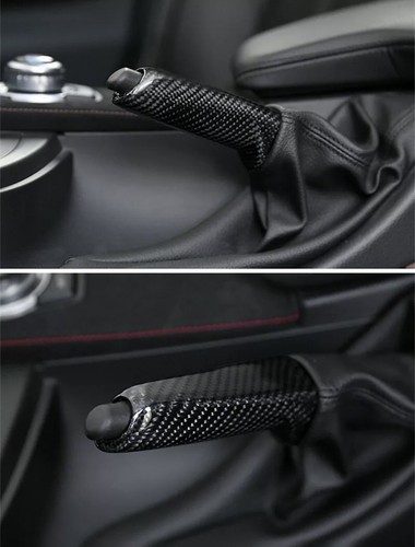 Carbon fibre hand brake - fibre, fits