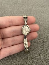 Vintage Tradition Watch 10k R.G. Band Is 10k Gold Filled For Repair Or Scrap EG