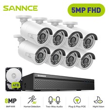 SANNCE 2MP /5MP CCTV System