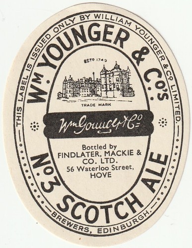 Beer bottle label wm - beer, younger